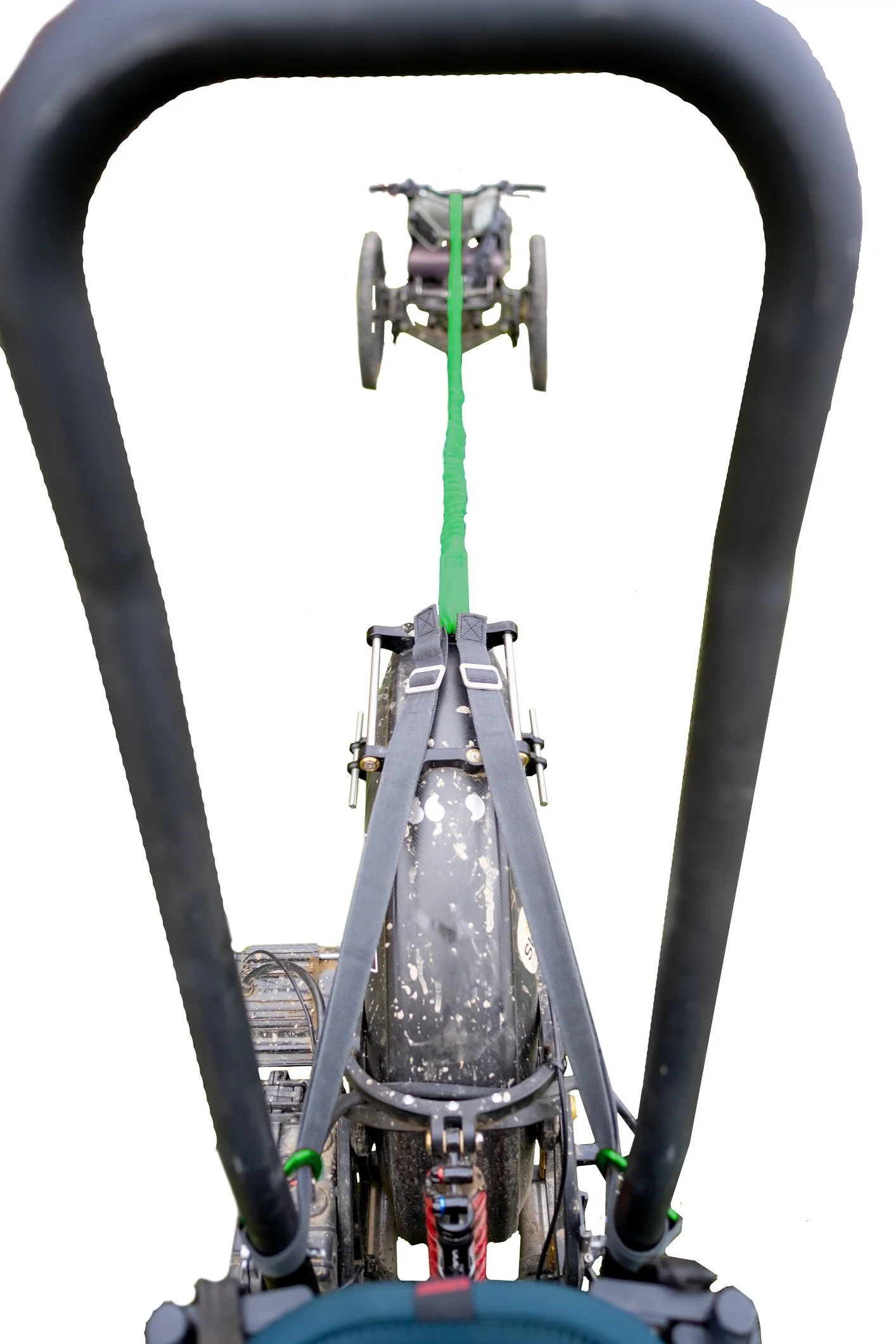 TowWhee Adaptive Bike Bicycle Tow Bungee Kit System Rope Strap
